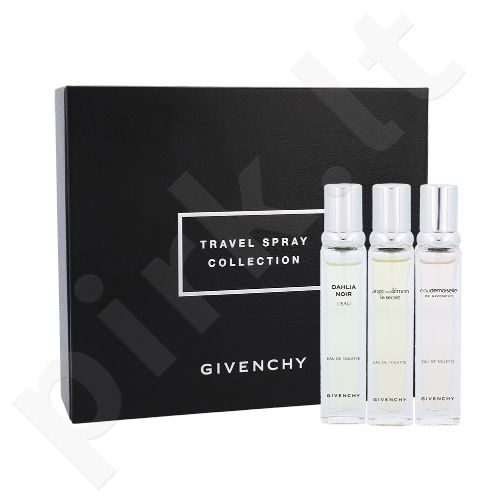 Givenchy Mini Set 3, rinkinys tualetinis vanduo moterims, (EDT Ange ou Demon Le Secret 12,5 ml + EDT Dahlia Noir L´Eau 12,5 ml + EDT Eaudemoiselle Eau Florale 12,5 ml)