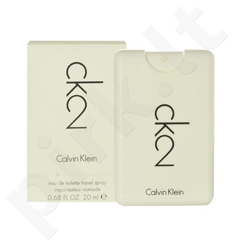 Calvin Klein CK2, tualetinis vanduo moterims ir vyrams, 20ml
