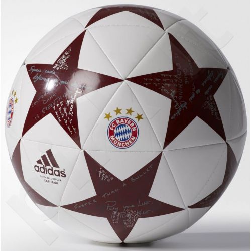 Futbolo kamuolys Adidas Champions League Finale Bayern Monachium Capitano AP0398