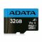 Atminties kortelė ADATA Premier 32GB MicroSDHC UHS-I Class10 su adapteriu 85MB/s