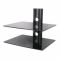 ART Sieninis Double Shelf D-50N 20KG to DVD/TUNER black