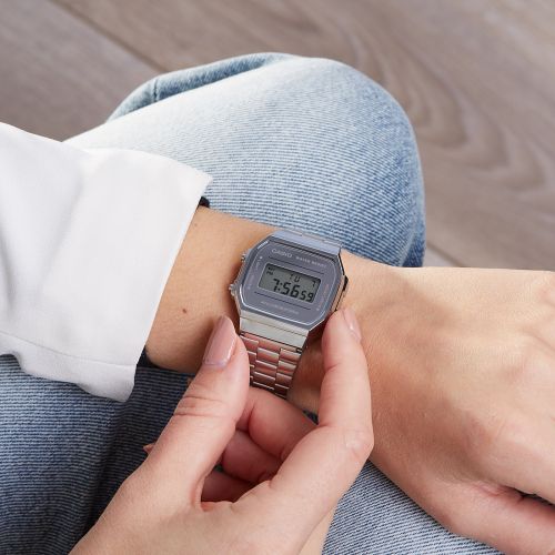 Moteriškas laikrodis CASIO A168WEM-7EF - Pirk.lt parduotuvė