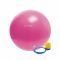 Gimnastikos kamuolys YB01 55 cm rožinės spalvos
