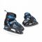 Riedučiai 2in1 Nils Extreme Black/Blue NH7104 r. 34-37