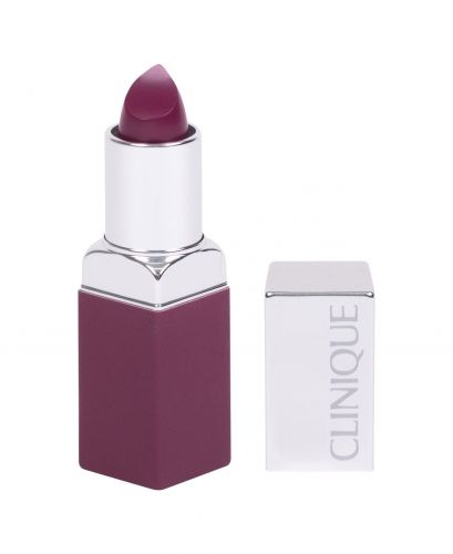 Clinique Clinique Pop, Matte Lip Colour + Primer, lūpdažis moterims, 3,9g, (Testeris), (07 Pow Pop)