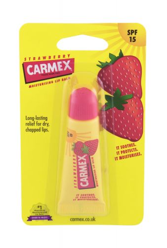 Carmex Strawberry, lūpų balzamas moterims, 10g