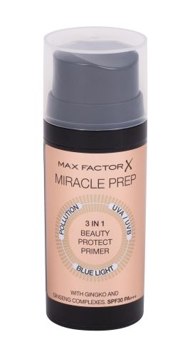 Max Factor Miracle Prep, 3 in 1 Beauty Protect, makiažo pagrindo bazė moterims, 30ml