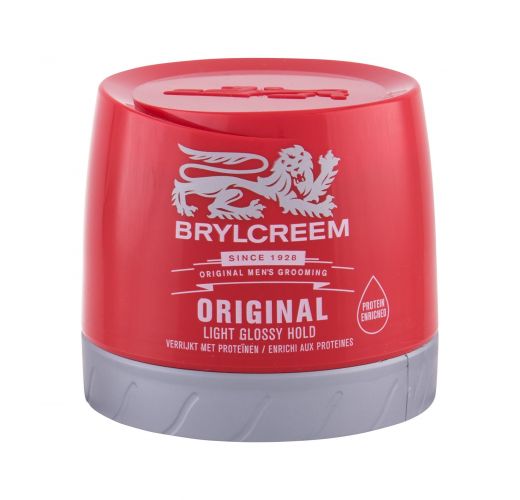 Brylcreem Original, Light Glossy Hold, plaukų kremas vyrams, 250ml