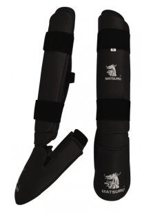 Karate apsaugos blauzdai/pėdai SHIN&FOOT PAD XL po