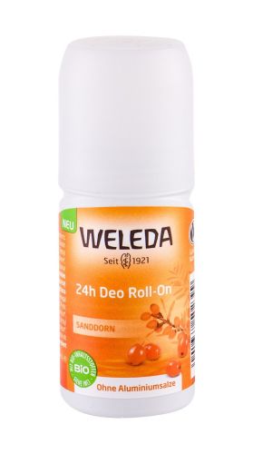 Weleda Sea Buckthorn, 24h Roll-On, dezodorantas moterims, 50ml