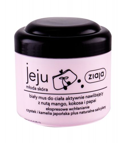 Ziaja Jeju, White Body Mousse, kūno balzamas moterims, 200ml