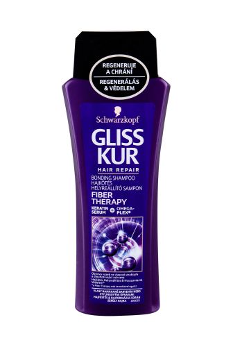 Schwarzkopf Gliss Kur, Fiber Therapy, šampūnas moterims, 250ml