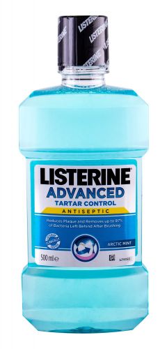 Listerine Mouthwash, Advanced Tartar Control, burnos skalavimo skytis moterims ir vyrams, 500ml