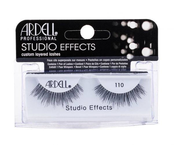 Ardell Studio Effects, 110, dirbtinės blakstienos moterims, 1pc, (Black)