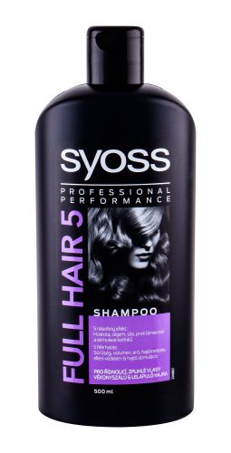 Syoss Professional Performance Full Hair 5, šampūnas moterims, 500ml