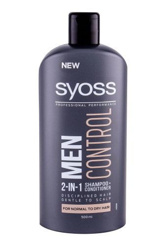 Syoss Professional Performance Men, Control 2-in-1, šampūnas vyrams, 500ml