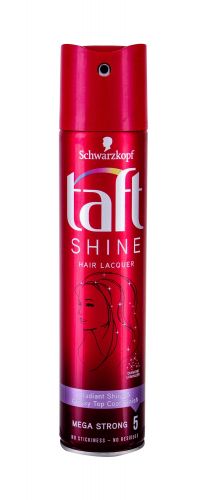 Schwarzkopf Taft, Shine, plaukų purškiklis moterims, 250ml