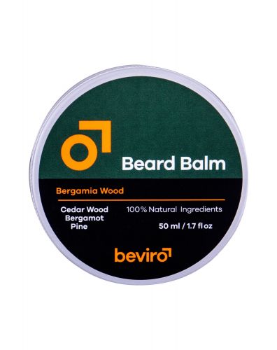 Be-Viro Men´s Only, Beard Balm, barzdos vaškas vyrams, 50ml, (Cedar Wood, Bergamot, Pine)