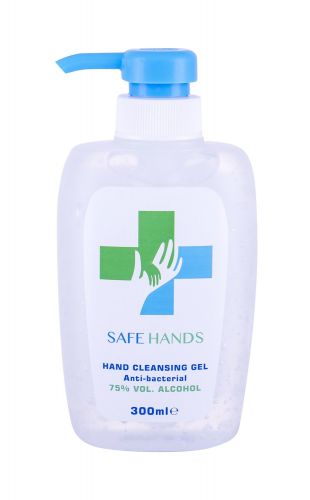 Safe Hands Anti-bacterial, Hand Cleansing Gel, Antibacterial Product moterims ir vyrams, 300ml