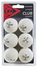 Stalo teniso kamuoliukai Dunlop CLUB CHAMP 1žv. 6vnt