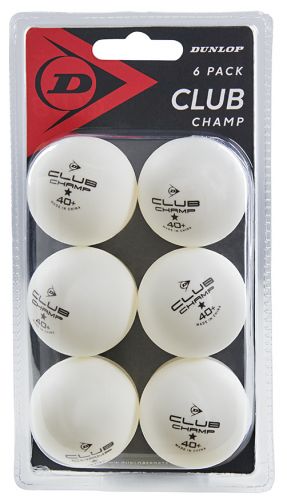 Stalo teniso kamuoliukai Dunlop CLUB CHAMP 1žv. 6vnt