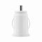 TOTI Dual USB Car Charger with micro usb cable 1m 2.1 A (White)