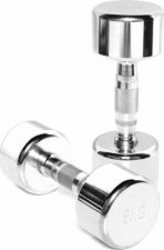 Hantelis chrom. TOORX MC-8 8kg