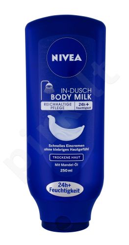Nivea Shower Milk, In-Shower Body Milk, kūno pienelis dušui moterims, 250ml