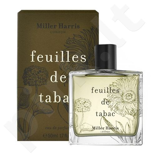 Miller Harris Feuilles de Tabac, kvapusis vanduo moterims ir vyrams, 50ml