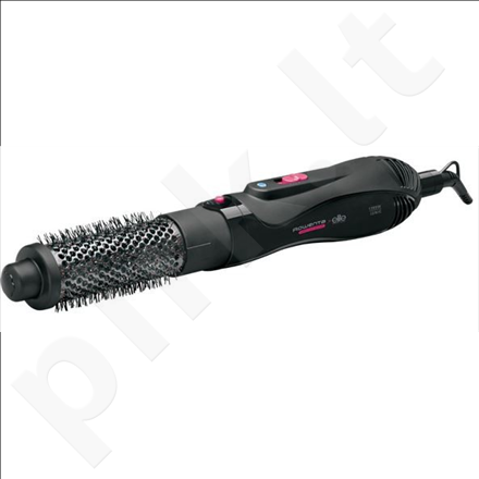 Rowenta CF8252F0 Hair styler brush, 2 speeds, Ionization, 5 attaschments, Swivel cord, Black
