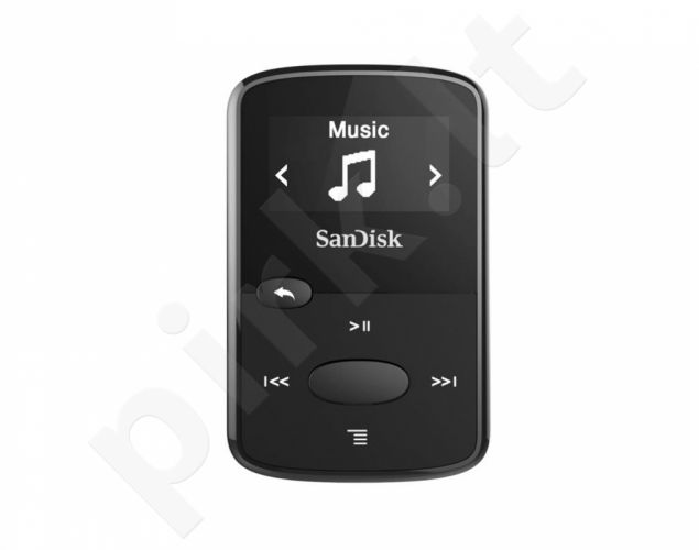 Sandisk CLip Jam MP3 Player 8GB, microSDHC, Radio FM, Black
