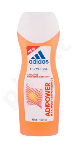 Adidas AdiPower, dušo želė moterims, 250ml