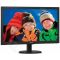 Monitor Philips V-line 243V5LHAB/00, 23.6'' LED FHD, DVI/HDMI, ES 6.0, black