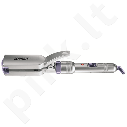 Scarlett SC-065R Hair crimper, Overheat protection, Instant heat up time, 35W, Silver