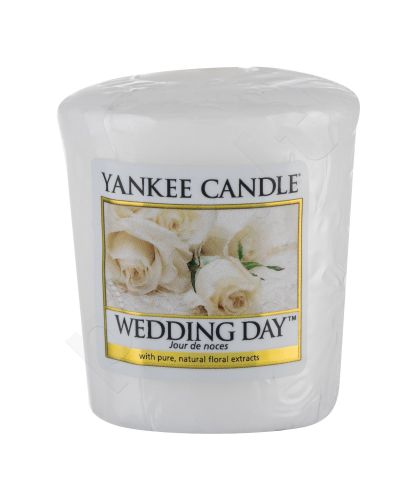 Yankee Candle Wedding Day, aromatizuota žvakė moterims ir vyrams, 49g