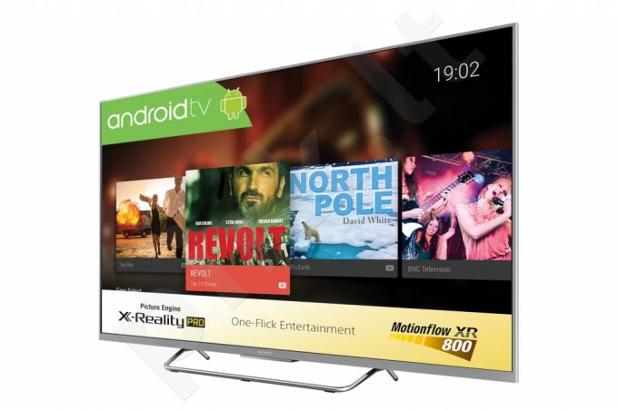 Udvalg Udførelse Disco Televizorius SONY KDL-43W755CBAEP Android TV - Pirk.lt parduotuvė
