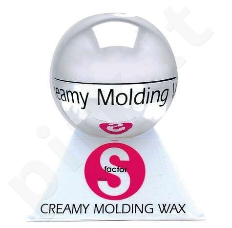 Tigi S Factor Creamy Molding Wax, plaukų vaškas moterims ir vyrams, 50g