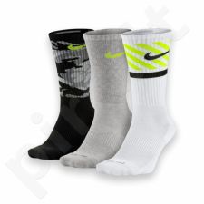 Kojinės Nike Dri-Fit Triple 3 poros SX4966-909