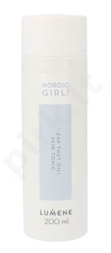 Lumene Nordic Girl!, Zap That Oil!, prausiamasis vanduo moterims, 200ml