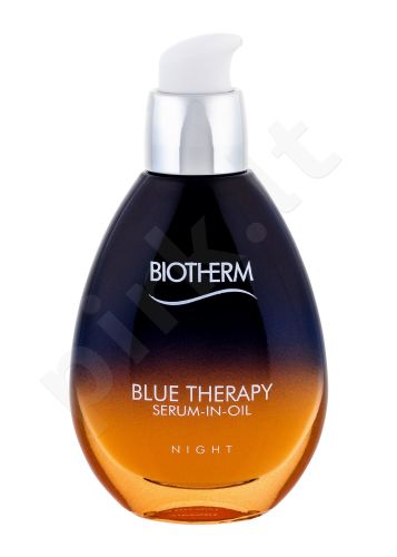 Biotherm Blue Therapy, Serum In Oil Night, veido serumas moterims, 50ml