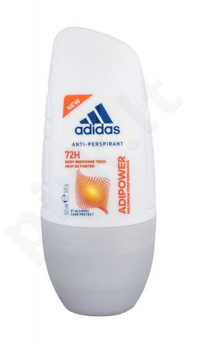 Adidas AdiPower, antiperspirantas moterims, 50ml