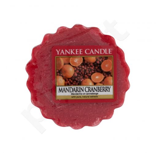 Yankee Candle Mandarin Cranberry, aromatizuota žvakė moterims ir vyrams, 22g
