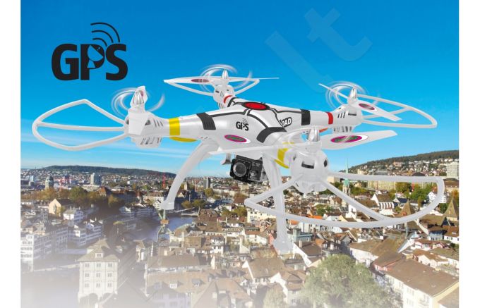 Jamara Payload Altitude AHP+ dronas su FHD WiFi FPV veiksmo kamera ir GPS