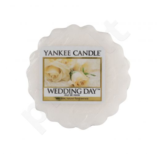 Yankee Candle Wedding Day, aromatizuota žvakė moterims ir vyrams, 22g