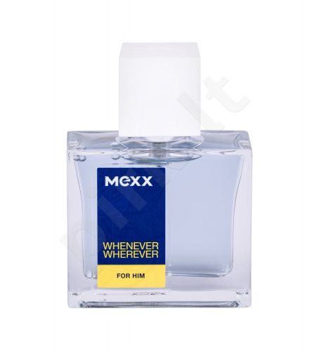 Mexx Whenever Wherever, tualetinis vanduo vyrams, 30ml