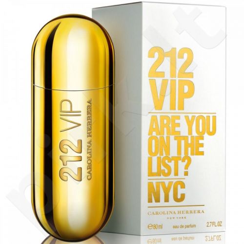 Carolina Herrera 212 VIP, kvapusis vanduo moterims, 80ml