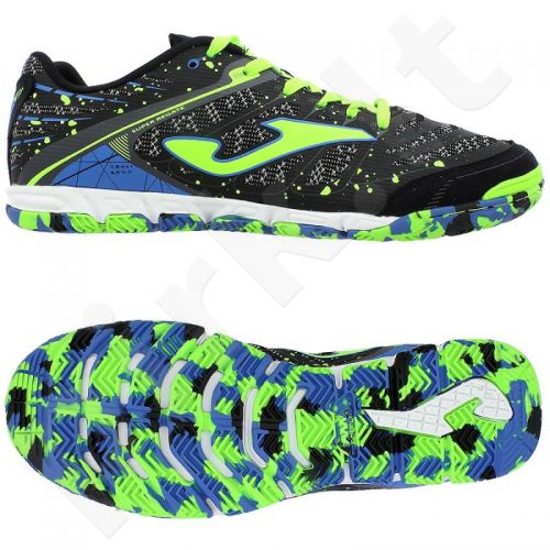 Futbolo bateliai  Joma Super Regate 701 Negro Indoor M SREGS.701.IN