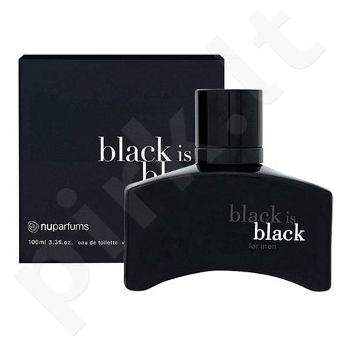 Nuparfums Black is Black, tualetinis vanduo vyrams, 100ml