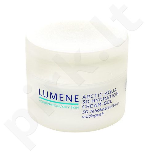 Lumene Arctic Aqua, 3D Hydration Cream-Gel, dieninis kremas moterims, 50ml