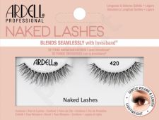 Ardell Naked Lashes, 420, dirbtinės blakstienos moterims, 1pc, (Black)